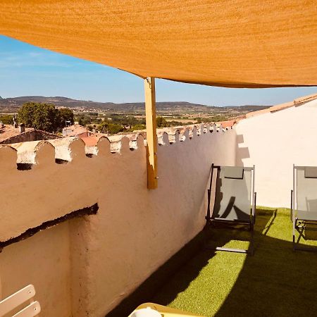 Appartement Au Dernier Etage Avec Terrasse Et Belle Vue Sur Nature Environnante Roujan Luaran gambar